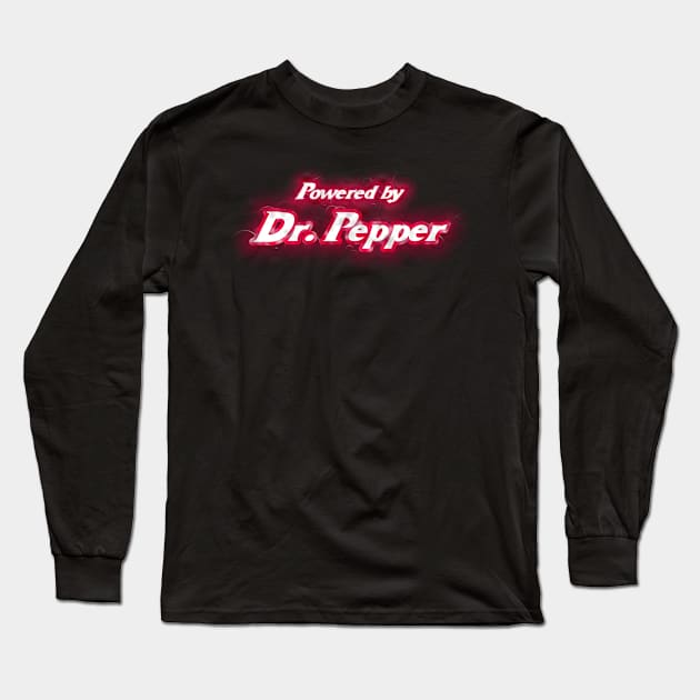 Powered By Dr. Pepper Revisit B Long Sleeve T-Shirt by Veraukoion